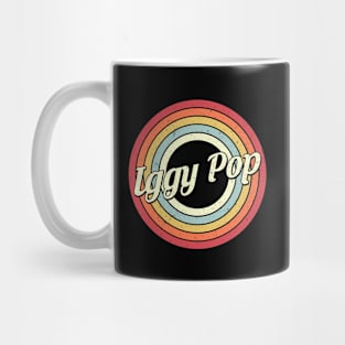 Iggy Proud Name Retro Rainbow Tribute Mug